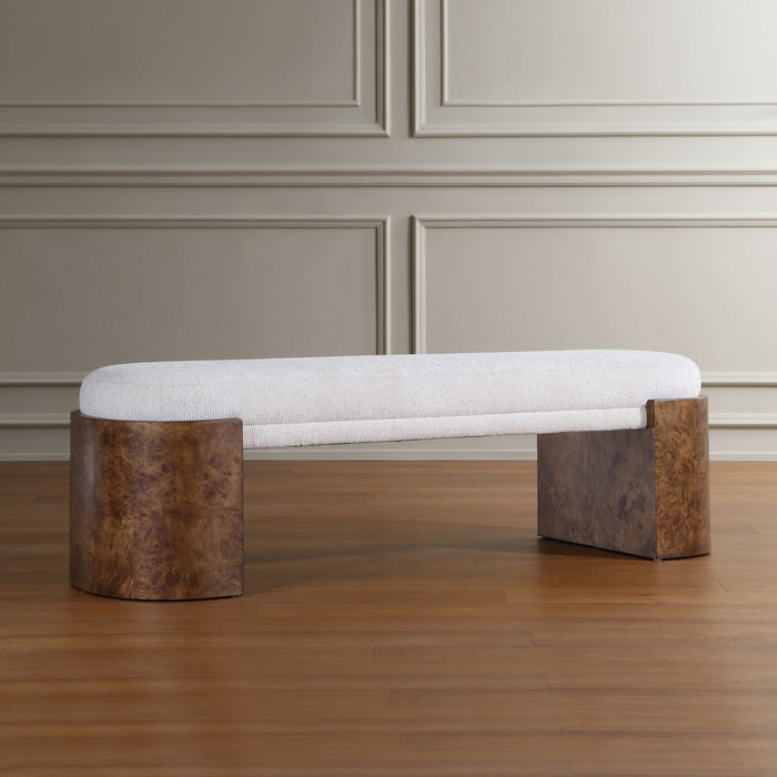 Uttermost - 53117 - Bench - Thorian - Off-white