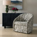 Uttermost - 53118 - Swivel Chair - Mari - Green, Caramel, And Ivory