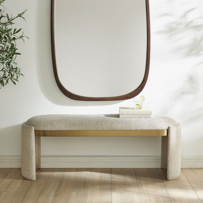 Uttermost - 53123 - Bench - Serena - Antique Gold