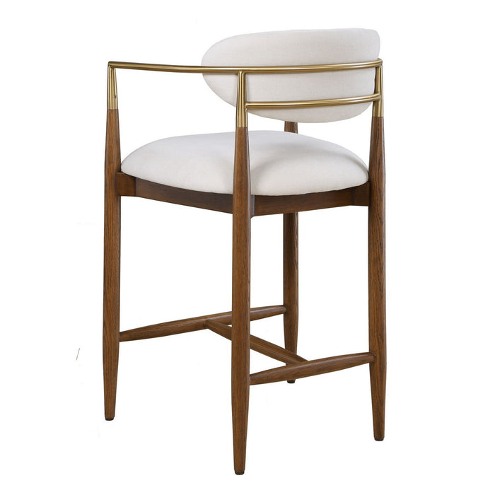 Uttermost - 53128 - Counter Stool - Moxie - Brushed Brass