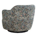 Uttermost - 53141 - Swivel Chair - Ansel - Sage, Blue, And Blush