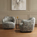 Uttermost - 53141 - Swivel Chair - Ansel - Sage, Blue, And Blush