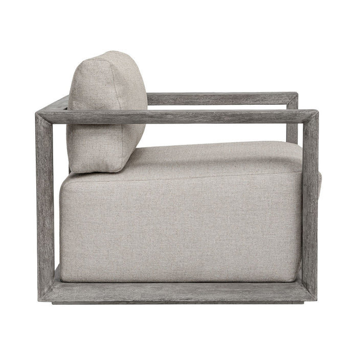 Uttermost - 53149 - Lounge Chair - Remsen - Weathered Gray