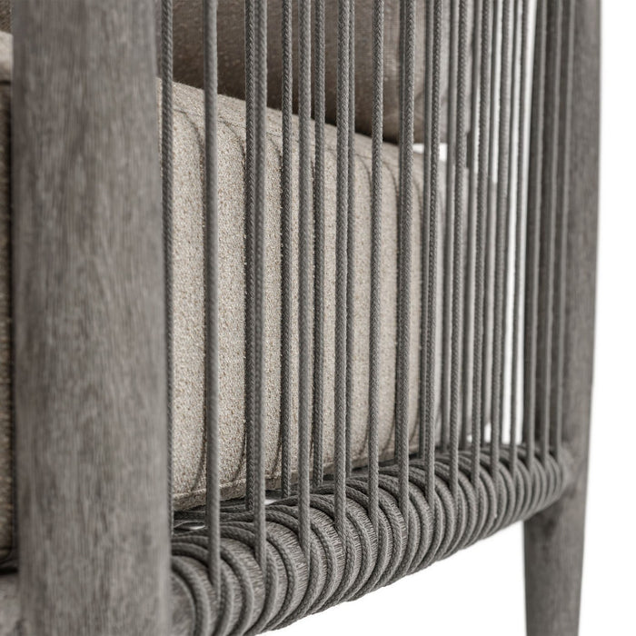 Uttermost - 53152 - Lounge Chair - Borneo - Dark Gray