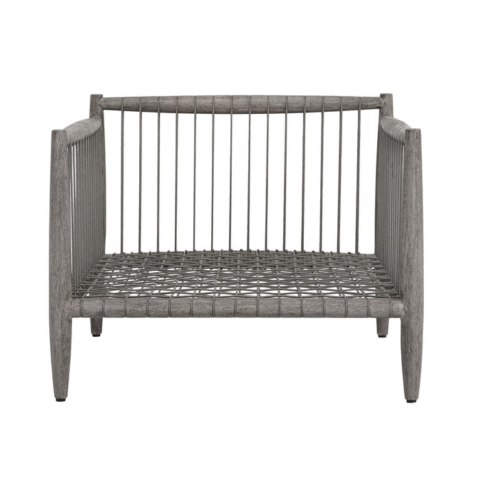 Uttermost - 53152 - Lounge Chair - Borneo - Dark Gray