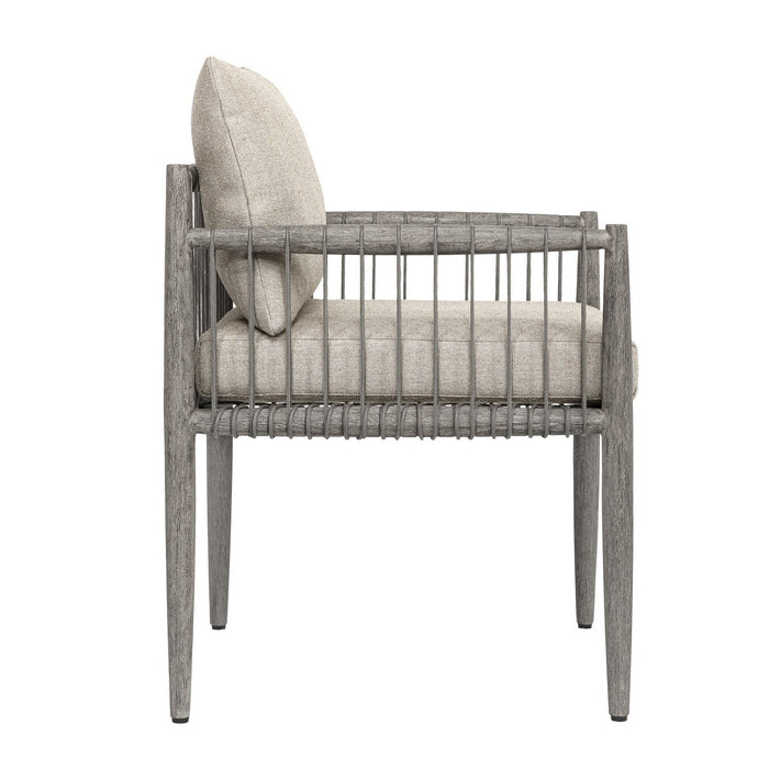 Uttermost - 53155 - Dining Chair - Borneo - Dark Gray