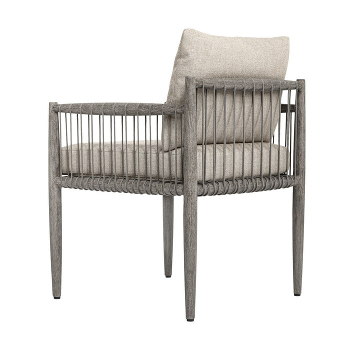 Uttermost - 53155 - Dining Chair - Borneo - Dark Gray