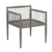 Uttermost - 53155 - Dining Chair - Borneo - Dark Gray