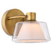 Quorum - 524-47 - LED Sconce - Franco - Brushed Brass