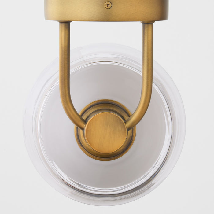 Quorum - 524-47 - LED Sconce - Franco - Brushed Brass