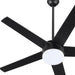 Quorum - 65525-59 - 52" LED Fan - Sedgwick - Matte Black