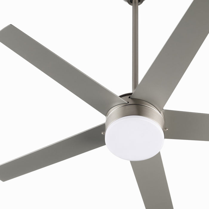 Quorum - 65525-65 - 52" LED Fan - Sedgwick - Satin Nickel