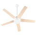 Quorum - 65525-8 - 52" LED Fan - Sedgwick - Studio White