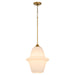 Quorum - 836-14-247 - Pendant - Stewart - Brushed Brass