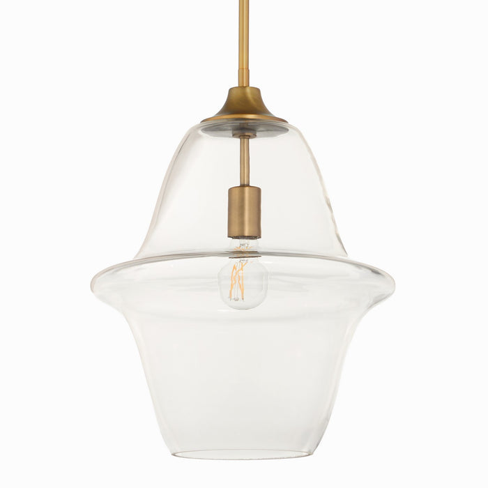 Quorum - 836-14-47 - Pendant - Stewart - Brushed Brass