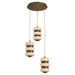 Quorum - 3-82-56 - Three Light Multi-Port - Favo - Brushed Brass