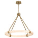 Quorum - 3-885-40 - LED Pendant - Virtue - Aged Brass