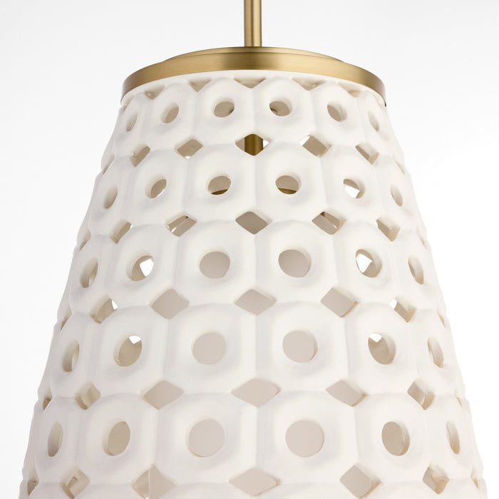 Quorum - 800-80 - Pendant - Varro - Aged Brass