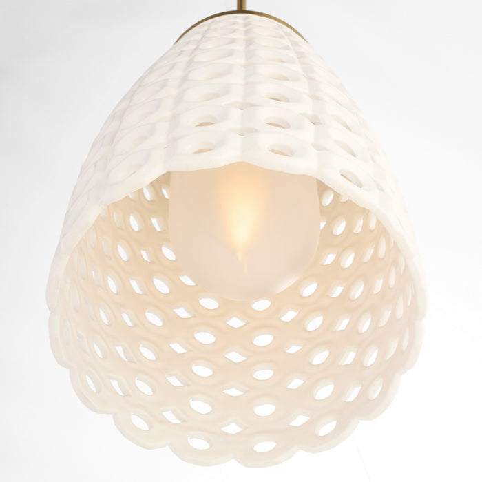Quorum - 800-80 - Pendant - Varro - Aged Brass