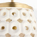 Quorum - 800-80 - Pendant - Varro - Aged Brass