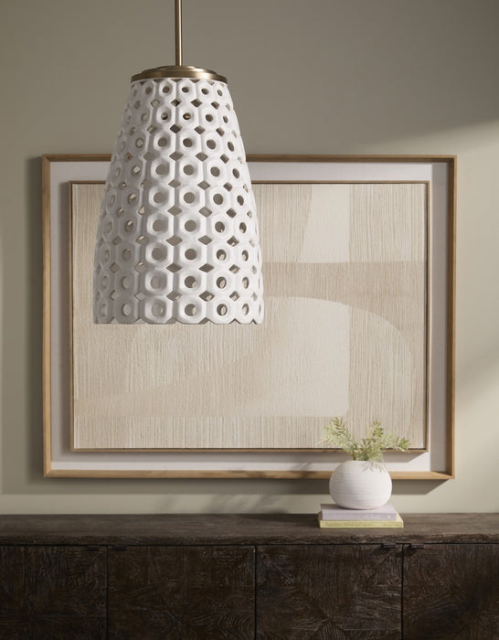 Quorum - 800-80 - Pendant - Varro - Aged Brass
