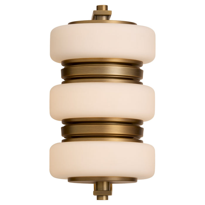 Quorum - 3-40-56 - LED Wall Mount - Favo - Brushed Brass