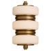 Quorum - 3-40-56 - LED Wall Mount - Favo - Brushed Brass
