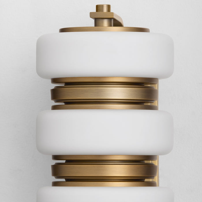 Quorum - 3-40-56 - LED Wall Mount - Favo - Brushed Brass