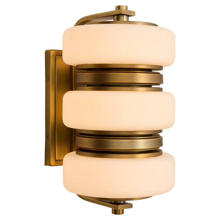Quorum - 3-40-56 - LED Wall Mount - Favo - Brushed Brass