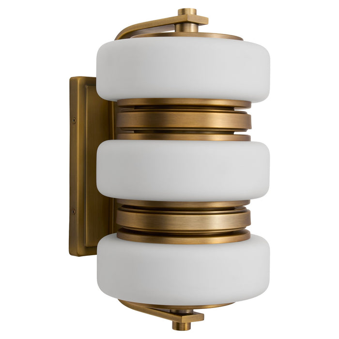 Quorum - 3-40-56 - LED Wall Mount - Favo - Brushed Brass