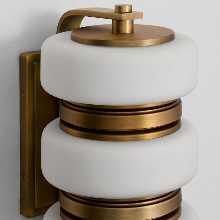Quorum - 3-40-56 - LED Wall Mount - Favo - Brushed Brass
