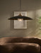 Quorum - 990-5947 - LED Pendant - Genevieve - Matte Black|Brushed Brass