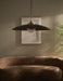 Quorum - 990-5947 - LED Pendant - Genevieve - Matte Black|Brushed Brass