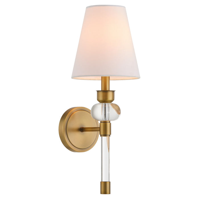 Quorum - 538-1-47 - One Light Wall Mount - Cetro - Brushed Brass
