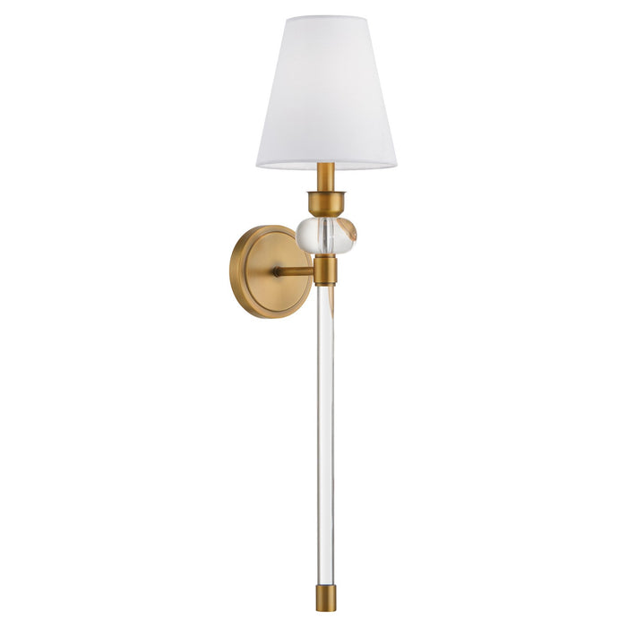 Quorum - 538-1-47 - One Light Wall Mount - Cetro - Brushed Brass