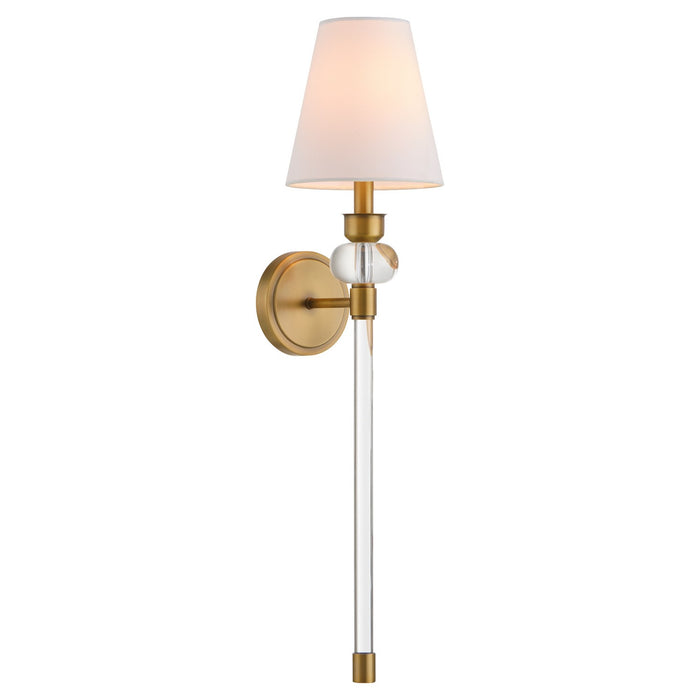 Quorum - 538-1-47 - One Light Wall Mount - Cetro - Brushed Brass