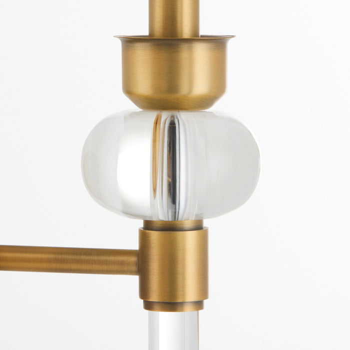 Quorum - 538-1-47 - One Light Wall Mount - Cetro - Brushed Brass