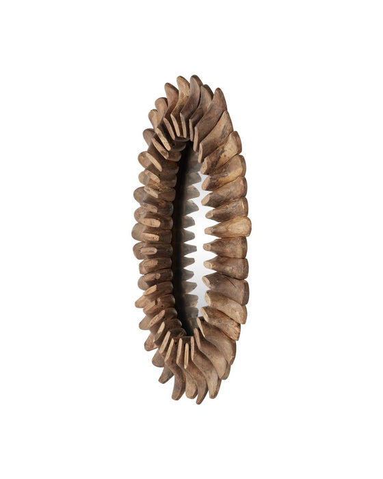 Currey and Company - 1000-0176 - Mirror - Cobbler - Natural