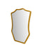 Currey and Company - 1000-0181 - Mirror - Aegis - Gold Leaf