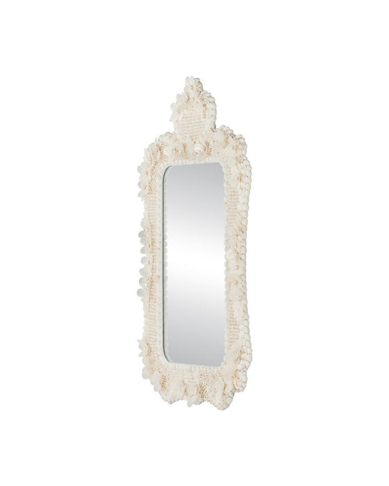 Currey and Company - 1000-0186 - Mirror - Capizelle - Natural / White