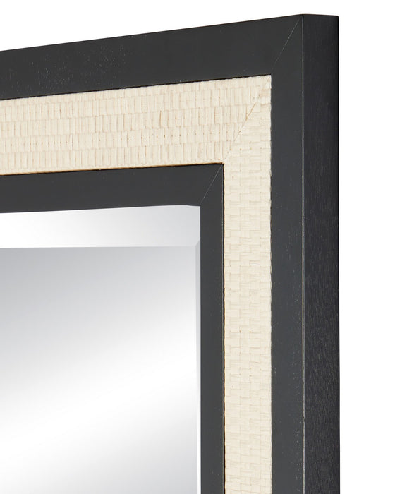 Currey and Company - 1000-0188 - Mirror - Deanna - Ivory / Black