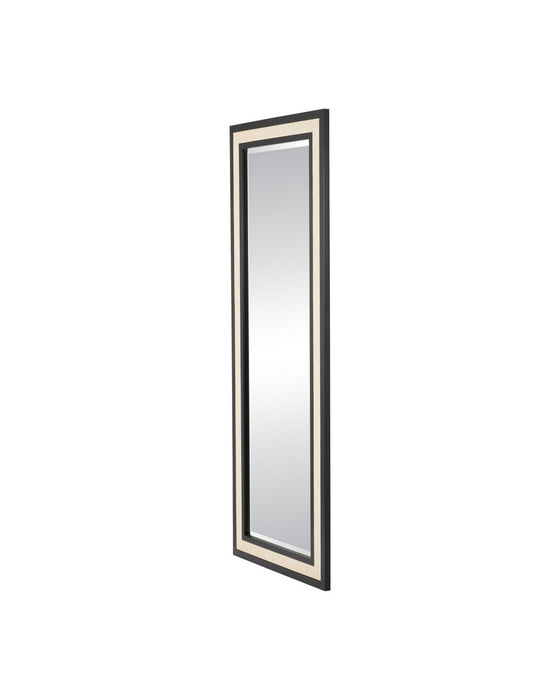 Currey and Company - 1000-0188 - Mirror - Deanna - Ivory / Black