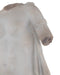 Currey and Company - 1200-1086 - Torso on Metal Stand - Cyprus - Antique Off-White / Black