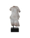 Currey and Company - 1200-1086 - Torso on Metal Stand - Cyprus - Antique Off-White / Black