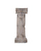 Currey and Company - 1200-1087 - Pillar with Capital - Phoenician - Antique Reddish Brown