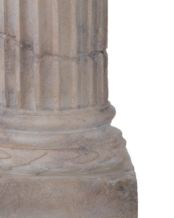 Currey and Company - 1200-1088 - Pillar - Phoenician - Antique Reddish Brown