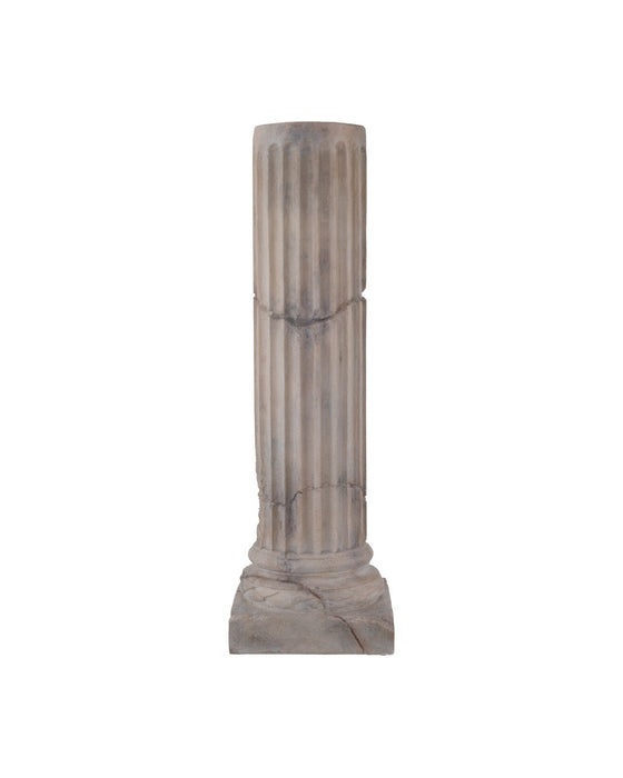 Currey and Company - 1200-1088 - Pillar - Phoenician - Antique Reddish Brown