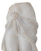 Currey and Company - 1200-1090 - Fragment on Metal Stand - Ishtar - Antique Off-White / Black