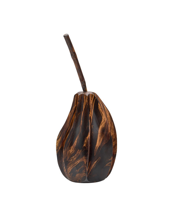 Currey and Company - 1200-1111 - Object - Starfruit - Marbleized Brown