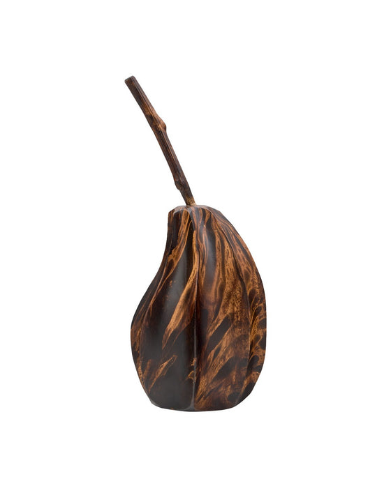Currey and Company - 1200-1111 - Object - Starfruit - Marbleized Brown